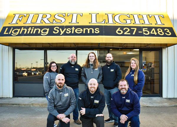 group of first light employees